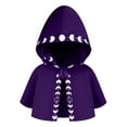thumbnail image 1 of Capa de Halloween Cosplay capa accesorios de disfraz fiesta capa de Púrpura Yuyangstore Capucha de Halloween, 1 of 8