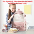 thumbnail image 5 of Bows Backpacks Travel Bag Large Capacity Casual Daypacks Student School Bag Japanese Styles Backpacks for Woman Girls, 5 of 5