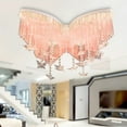 thumbnail image 4 of Crystal Butterfly Ceiling Light Chandelier Multicolor Lamp Living Room Modern, 4 of 15