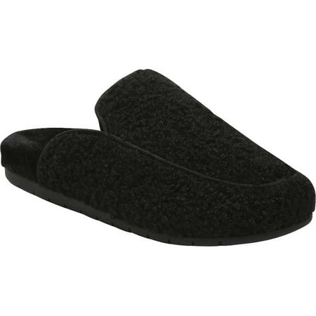 

Women s Vionic Caressa Mule Slipper Black Curly Shearling