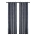 thumbnail image 4 of Hometrends Velvet 84" Grommet Blackout Window Curtains Panel, 4 of 5