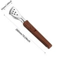 thumbnail image 2 of asddcavvf Stainless Steel Bread Clamp With Lock Wood Grain Finish Kitchen Gadget Food Clamp Hotelware Dish Serving Clip Utility Cooking, 2 of 5