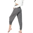 thumbnail image 3 of Doublju Women's Elastic Waist Fashion Jogger Pants (Plus Size Available), 3 of 4