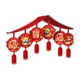 thumbnail image 1 of Banner de Año Nuevo chino Gloria decoración de puerta 2 m Estilo B, 1 of 9