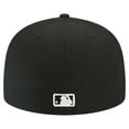 thumbnail image 4 of Men's New Era Black Philadelphia Phillies Tri-Hit 59FIFTY Fitted Hat, 4 of 5