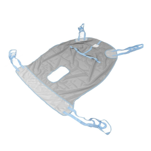 Patient Lift Sling Breathable Patient Transfer Sling Patient Aid with Hole Design 230KG Weight Capacity
