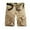 Beige, variant on Men's Cotton Cargo Shorts Relaxed Fit Outdoor Casual Work Shorts Outdoor Casual Expandable Waist Lightweight Quick Dry Fishing Hiking Shorts with Pockets No Belt,Army Green,32