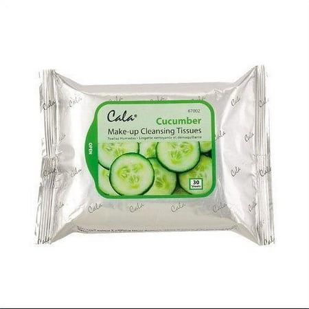 Cala Make-Up Cleansing Tissues Cucumber - 30 Sheets