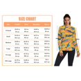 thumbnail image 3 of FORMRS Womens Long Sleeve Shirts UPF 50+ Sun Protection Quick Dry Fishing Hiking Tops, Size S-2XL, Yellow Sardines Pattern, 3 of 8