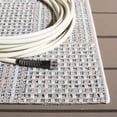 thumbnail image 4 of Safavieh Sisal All-Weather Austen Geometric Indoor/Outdoor Area Rug, Aqua/Beige Ivory, 4' x 6', 4 of 15