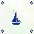 thumbnail image 6 of Mi Alma Blue Boat Tile Stickers - Removable Vinyl 4x4, 24 pcs, 6 of 11