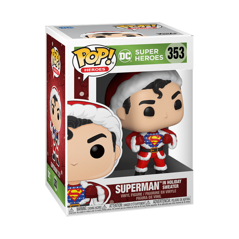 Funko POP! Heroes: DC Holiday-Superman with Sweater