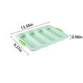 thumbnail image 2 of Clearance Cake Mould under $10,Silicone Non Stick French Bread Mould 4 Tray Loaf Pan Bake Non Stick Baking Oven Toaster Pan Silicone Sandwich French Baking Tray, 2 of 3
