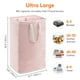 thumbnail image 4 of Cesto de ropa Lifewit, grande, plegable, 80 L, impermeable, rosa, 4 of 9