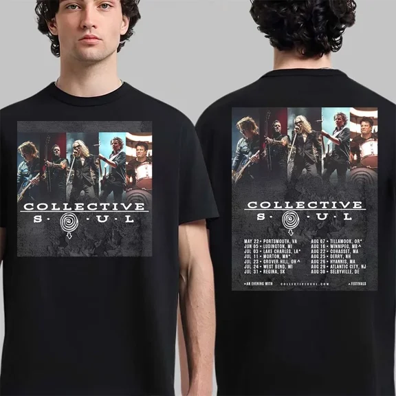 Collective Soul 30th Anniversary Tour 2026 Band T-Shirt