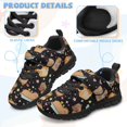 thumbnail image 7 of Pointodoor Cute Capybara Star Shoes for Boys Non Slip Athletic Running Fashion Sneakers Rubber Sole Walking Breathable Shoes for Kids Girls Lightweight, 7 of 7