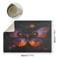 thumbnail image 4 of Qxltty Star Purple Butterfly Leather Drying Mat for Kitchen Countertops Coffee Mats Hide Stain Quickly Absorbs Water Tableware Decor, 4 of 6
