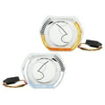 thumbnail image 1 of LED Angel Eyes Halo DRL bisel cubiertas 12V 5W cubiertas de anillo izquierdo derecho para 3 pulgadas Bi Xenon LED doble lente faro blanco luz amarilla Jadeshay  A, 1 of 9