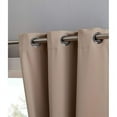 thumbnail image 3 of Porch & Den  Jessamine Thermal Insulated Blackout Curtain Panels with Tie-Backs Taupe 54" W x 108" L 108 Inches, 3 of 5