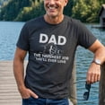 thumbnail image 4 of Jollimate Dad The Toughest Job Shirt, Men's Dad Shirt, Father Gift Tee, Gift for New Dad, 4 of 6