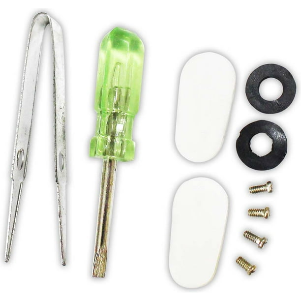 Eye Glass Repair Kit Mini Screwdriver, Screws, O Rings, Tweezer