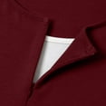 thumbnail image 5 of EDFBUYKRS Womens Dressy Casual Blouse Business Long Sleeve Tops Ruffle V Neck Work Shirt Fall Shirt 2026 M, 5 of 9