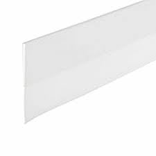 

3 FT - White Self Stick Door Sweep For Gaps up to 1