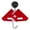 Single thimble red l, variant on Multifunctional Tent Rod Nonslip Protecting With Hook Tent Awnings Poles for Safe Shelter Assembly