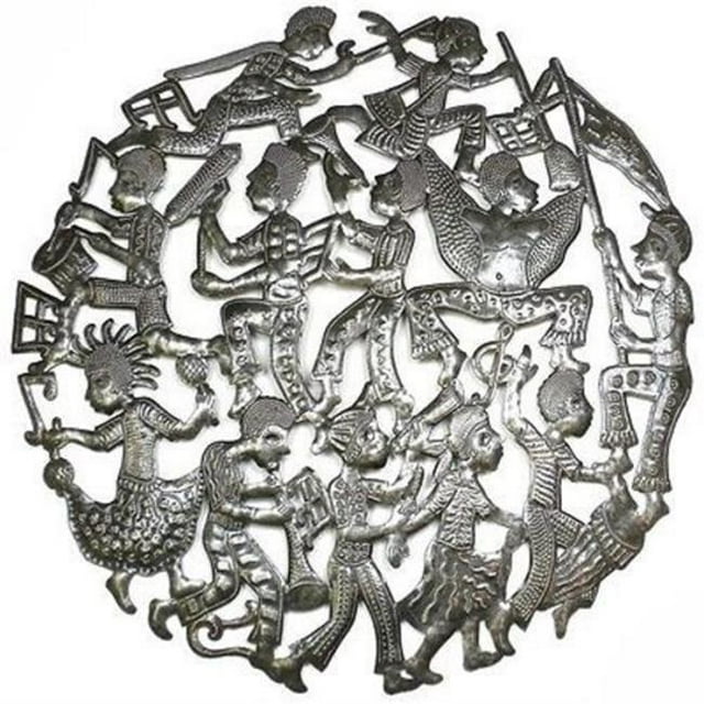 Rara Band Metal Wall Art, 24 in.