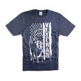 thumbnail image 4 of Mens Veteran T-shirt USA Patriotic Shirt Veteran Gifts US Flag Tee Shirt Soldier Shirts (X-Large Grey), 4 of 6