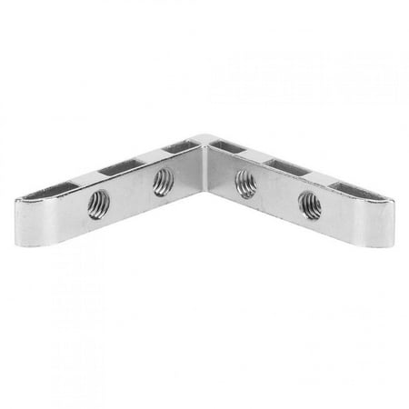 

Tebru Interior Inside Corner Connector 10Pcs Right Angle L Bracket Robot Technology Project CNC Router Engraving Machine For Printer