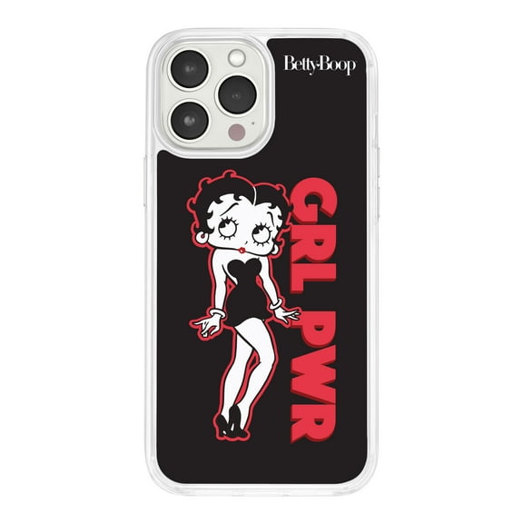 Betty Boop Girl Power HD Phone Case Compatible with Apple iPhone 14 Pro Max (Girl Power) by Affinity Bands