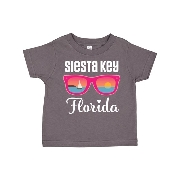 Inktastic Siesta Key Florida Beach Trip Girls Toddler T-Shirt