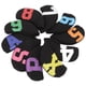 thumbnail image 3 of Golf Iron Headcover Set Números de color Tamaños universales Fit 10pcs Golf Club Head Cover Fácil limpieza para la competencia de golf para los amantes del golf, 3 of 8
