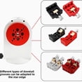 thumbnail image 4 of Astronomical Telescope Adapter for AZGTI Adapter Plate Conversion Plate for ANGELEYES Narrow Rail Dovetail Slot Red,1 * For ANGELEYES Rail Dovetail Slot,Red, 4 of 8