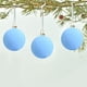 thumbnail image 4 of Xihbxyly Oferta Relampago Piezos, Terciopelo Flocadas, Bolas Decorativas, Plástico para Árbol de Navidad, Adornos Colgantes Decorativos para Árbol de Navidad 2,4 Pulgadas, 4 of 6