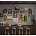 thumbnail image 5 of Man Cave Decor Funny Bar Sign For Home Tin Metal Garage Signs Sarcastic Beer Wall Bathroom Vintage Accessories Decor Rules 8 x 12 Inch, 5 of 13
