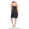 thumbnail image 3 of Pijama Ilusión para Dama, Camisón con Detalles de Encaje Negro Talla M, 3 of 4
