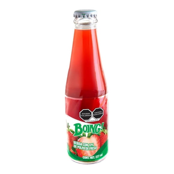 Bebida Boing con 10% de pulpa de Fresa 237 ml