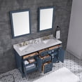 thumbnail image 6 of Ove Decors Tahoe 60 in W x 21 in D Midnight Blue Bathroom Vanity with Engineered Marble Countertop and Framed Wall Mirrors, 6 of 20