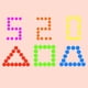 thumbnail image 4 of 100 Piezas Contadores Transparentes Fichas de Bingo Fichas de Juego de Mesa Juguete de Aprendizaje Aprendizaje Juguete Educativo para, 4 of 9
