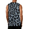 thumbnail image 6 of HAJWOH Men Leopard Printed Tank Top Muscle Sleeveless Summer Big and Tall Summer Beach Soft Gym Shirts, 6 of 6