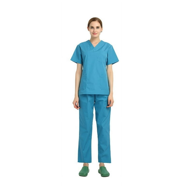 Ropa para lavarse las manos, conjunto dividido, ropa quirúrgica, ropa de trabajo de hospital de algodón para médicos y enfermeras, ropa para lavarse las manos, cepillo para lavar las manos, ropa