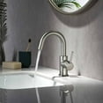 thumbnail image 2 of Kibi Circular Single Handle High-Arc Bathroom Sink Faucet, 2 of 3