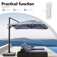 thumbnail image 2 of LEEYNEER Patio Umbrella String Umbrella Replacement Cord Line Nylon Rope Outdoor Garden Umbrella Replacement Accessory For Outdoors (3.45 meter), 2 of 6