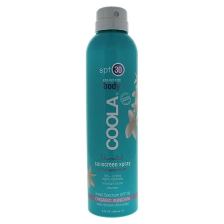 Coola Eco-Lux Body SPF 30 Sunscreen Spray - Unscented - 8 oz