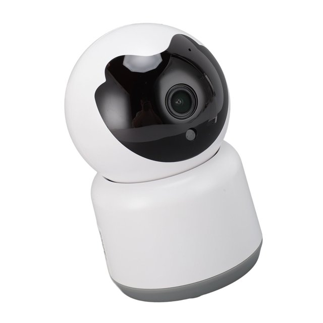Cámara Para Mascotas, Cámara De Seguridad Para El Hogar Inteligente WiFi 1080p HD Almacenamiento En La Nube Rotación De 350 Inalámbrica Para Bebé Para Interiores