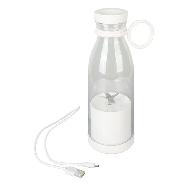 Portable Blender ABS USB Rechargeable Mini Juicer Cup Handheld Fruit Machine for Office Gym Traveling