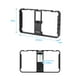 thumbnail image 3 of Plataforma de teléfono Andoer Smartphone Video Rig Grip con Rig Micrófono de doble luz LED con montaje de choque para la grabación de películas Vlog Compatible con iPhone Samsung HUAWEI, 3 of 8
