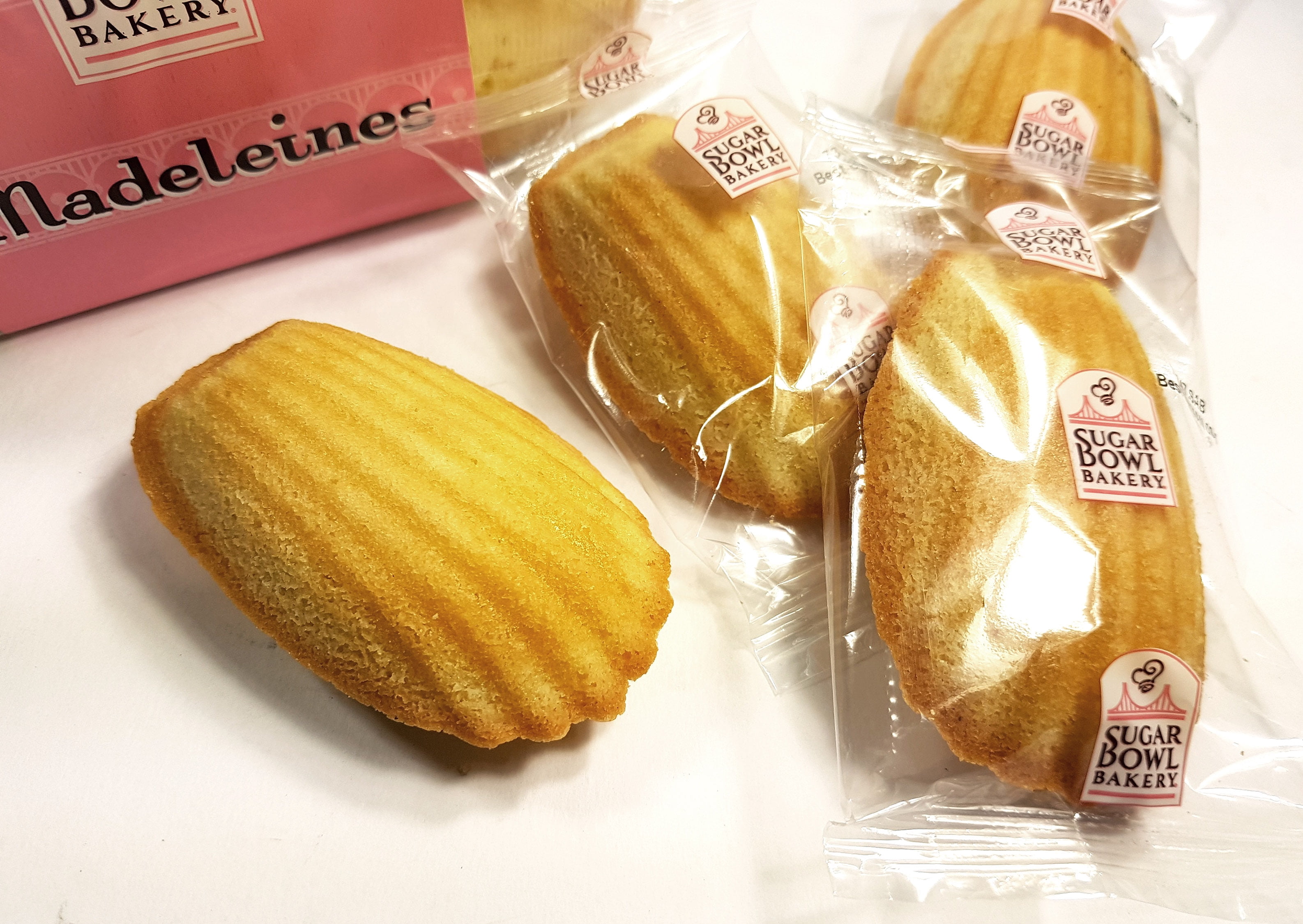 1 PACK | Sugar Bowl Bakery Madeleines French Tea Cake Cookies Individually Wrapped 28 Oz. Each